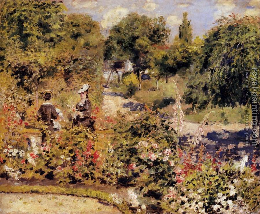 Pierre Auguste Renoir : The Garden at Fontenay